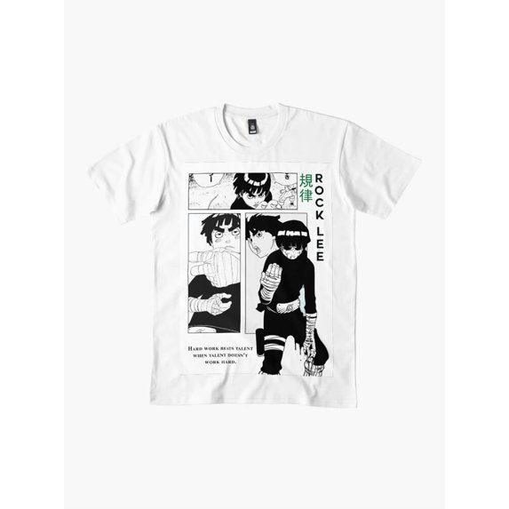 Naruto - Rock Lee The Eternal Rival Of The Green Beast T-Shirt Sizes S-5Xl GooGate