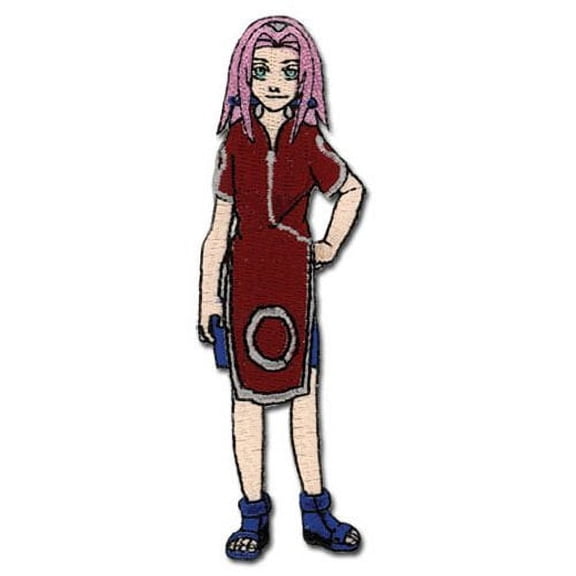 patch - naruto - new sakura iron on gifts toys animation licensed ge7124