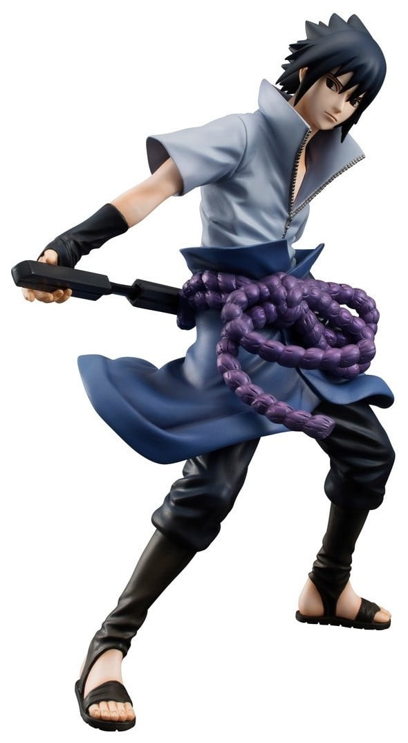 Anime Narutos Uchiha Sasuke Gk Action Figure 31cm PVC Figurine