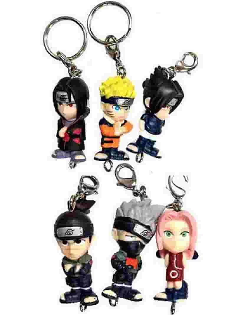 【NARUTO】プライズグッズ6種セット ナルト ミニフィギュア (Naruto Set of 6 Mini Figure