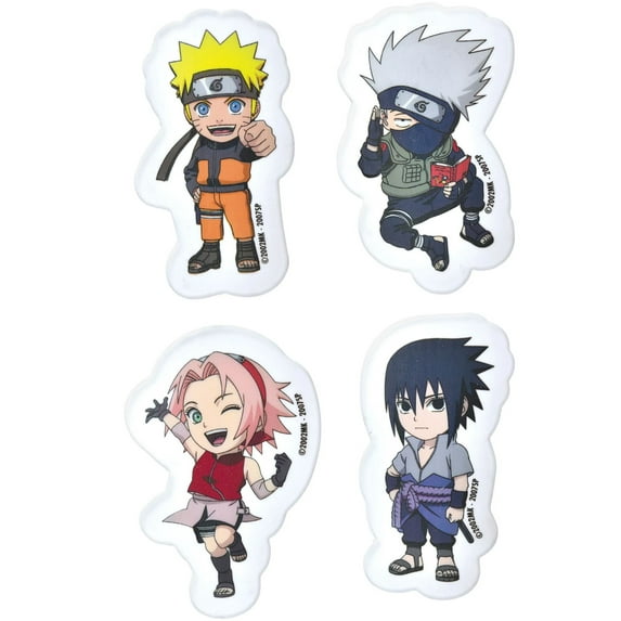 Naruto Shaped Erasers (4ct)