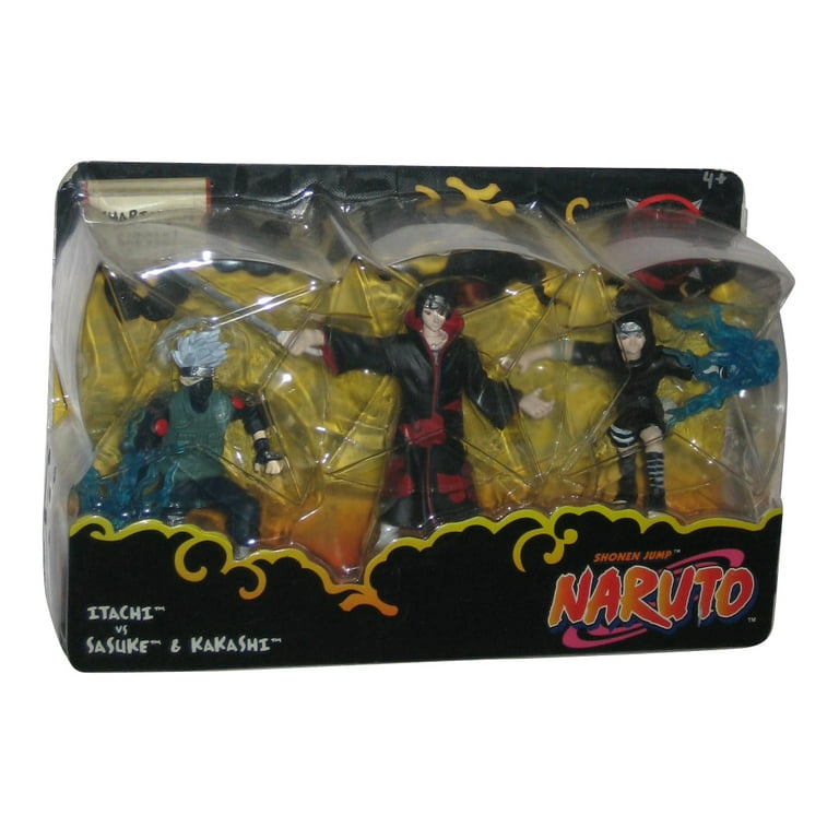 Naruto Sharingan Battle Kakashi Itachi Sasuke Mattel Vintage
