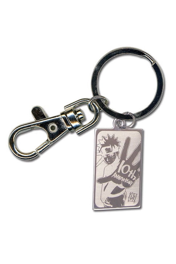 Key Chain - Naruto Shippuden - 10th Anniversary New Anime Licensed ge36623