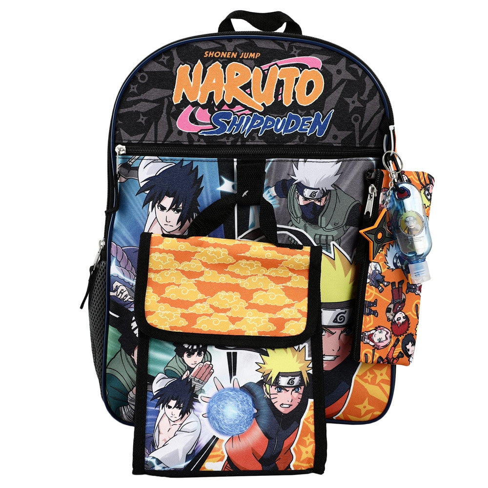 Naruto Print School Bag Children's Backpack Or Lunch Bag Or Pen