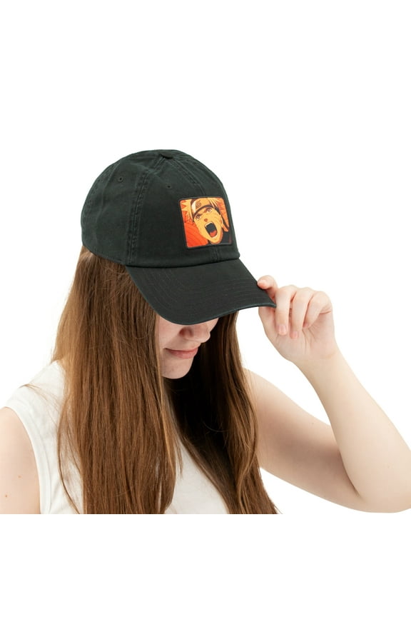 Naruto Shippuden Adult Baseball Hat Naruto Yelling Anime Officially Licensed One Size