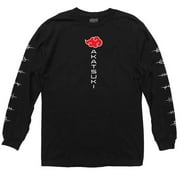 naruto shippuden akatsuki anti village cods cloud anime الكبار unisex قميص طويل الأكمام