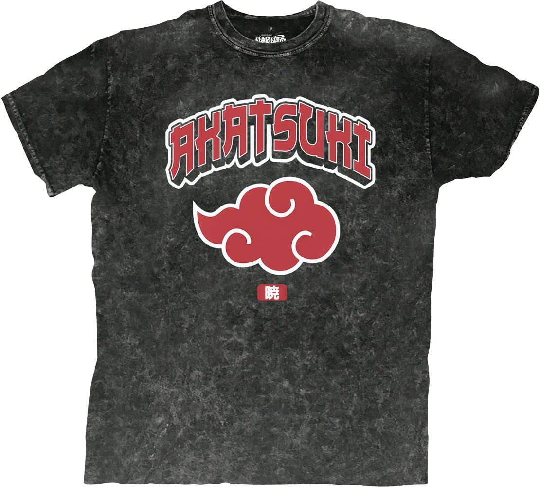 T-shirt ROCKINSTONE Adulto Nuvens Naruto Akatsuki (Algodão - M