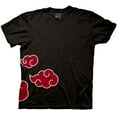 thumbnail image 1 of Naruto Shippuden Akatsuki Clouds Adult Anime T-Shirt by Ripple Junction 2X-Large, 1 of 7