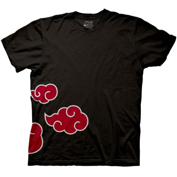 Naruto Shippuden Akatsuki Clouds Adult Anime T-Shirt by Ripple Junction 2X-Large