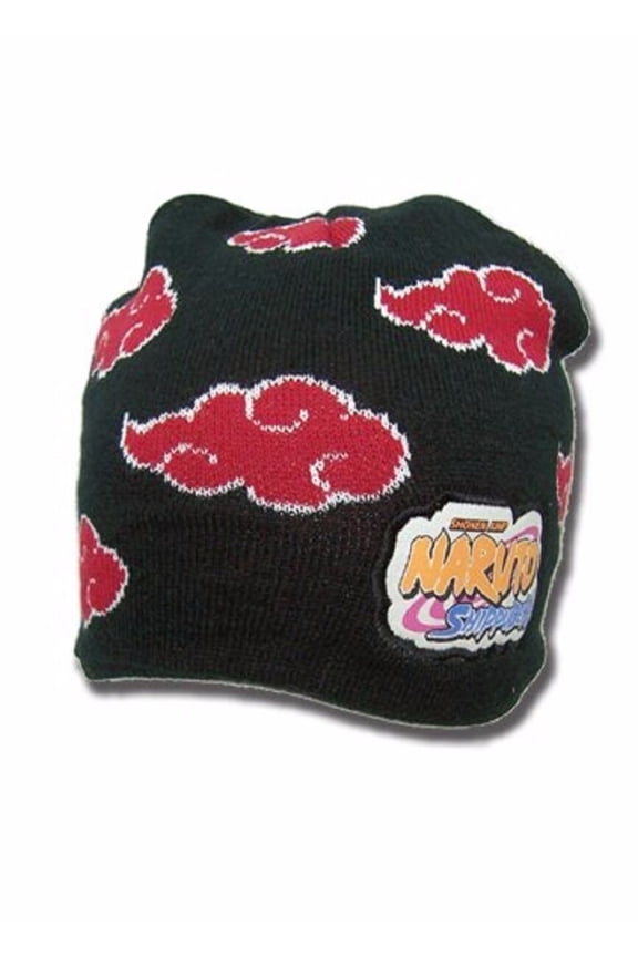 Shippuden Akatsuki Clouds Knit Beanie