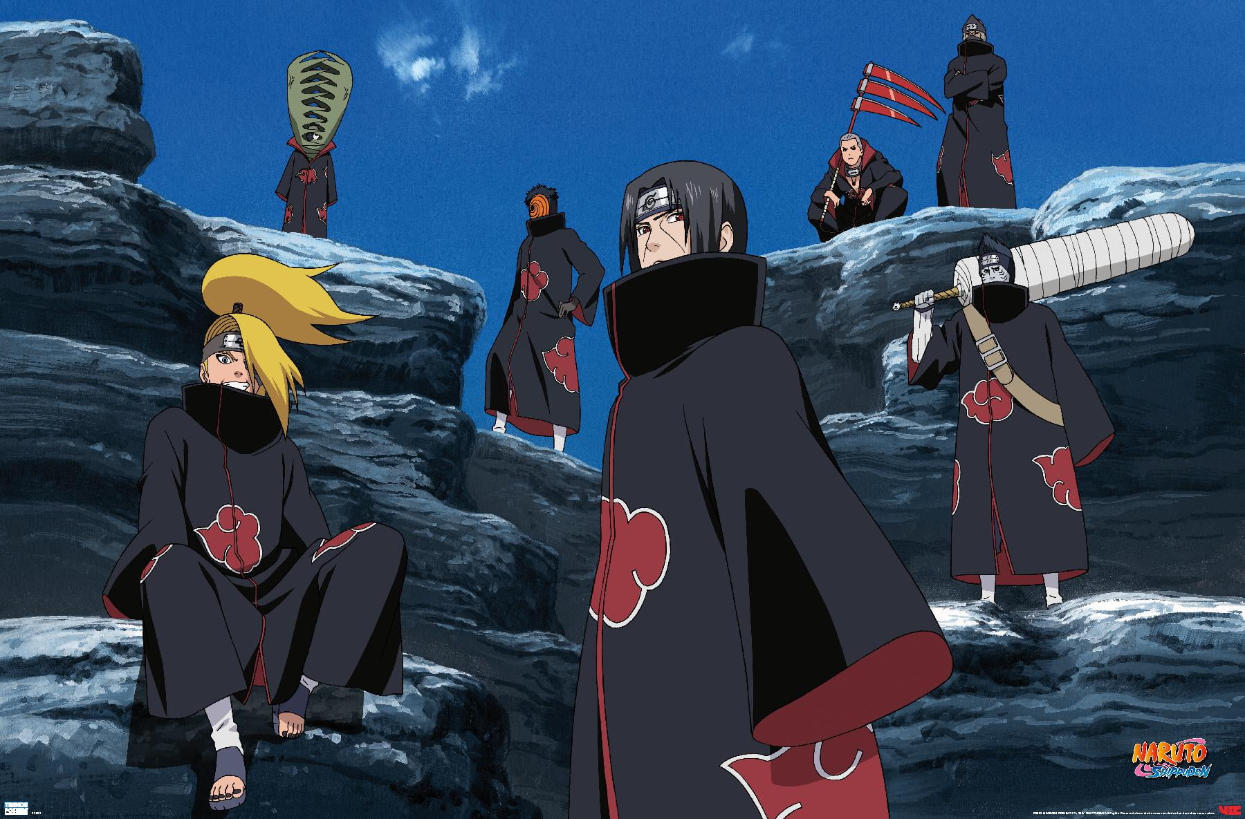 Naruto Shippuden Group MAXI Poster Official Licensed