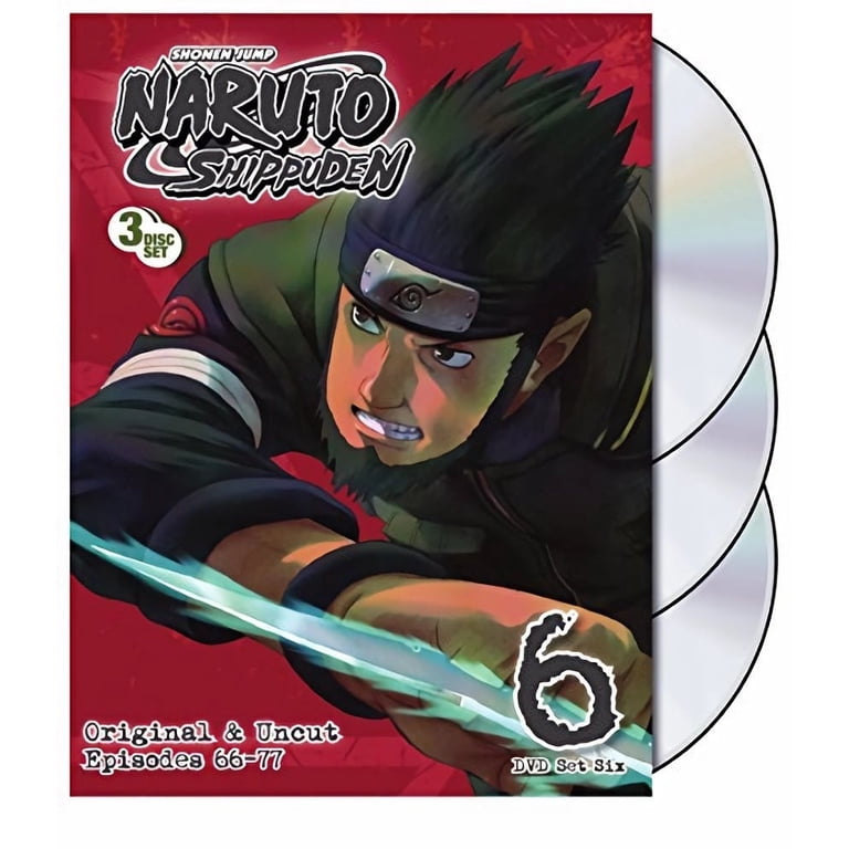 Naruto Shippuden Box Set 6 [DVD] - Walmart.com