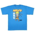 thumbnail image 1 of Naruto Shippuden Boy's Uzumaki Pixel Character Design Anime T-Shirt, 1 of 2