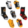 thumbnail image 1 of Naruto Shippuden Youth Week Of Socks Uzumaki Clan And Symbols 7 Pairs Of Socks, 1 of 7
