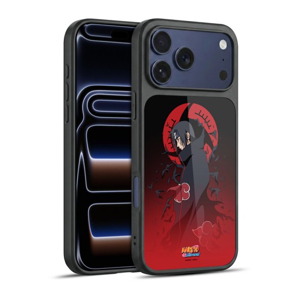 Naruto Shippuden Character Art Itachi Uchiha Hybrid Hard MagSafe Case for Apple iPhone 17 Pro Max