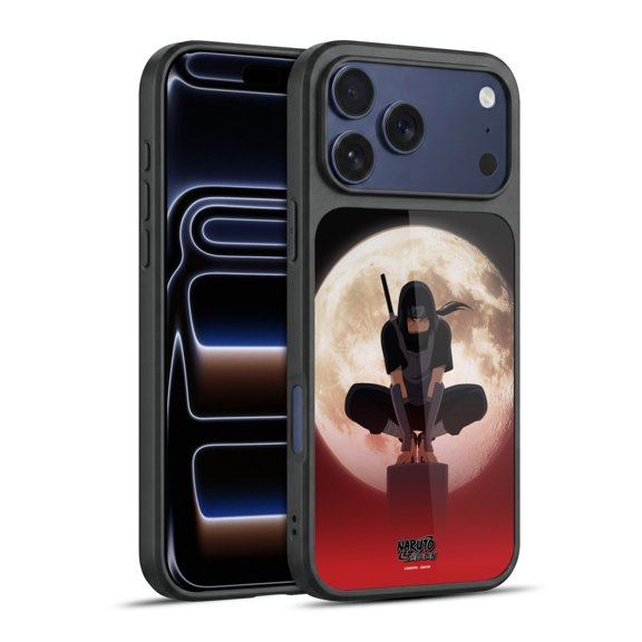 Naruto Shippuden Character Art Itachi Uchiha Moon Hard MagSafe Case for Apple iPhone 17 Pro Max