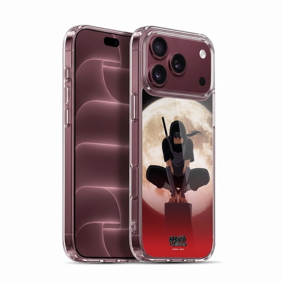 Naruto Shippuden Character Art Itachi Uchiha Moon Hybrid MagSafe Case for Apple iPhone 18 Pro Max