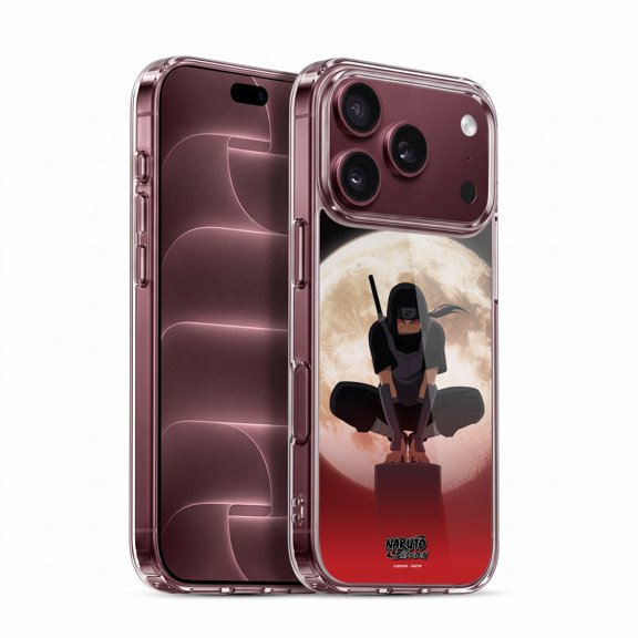 Naruto Shippuden Character Art Itachi Uchiha Moon Hybrid MagSafe Case for Apple iPhone 18 Pro