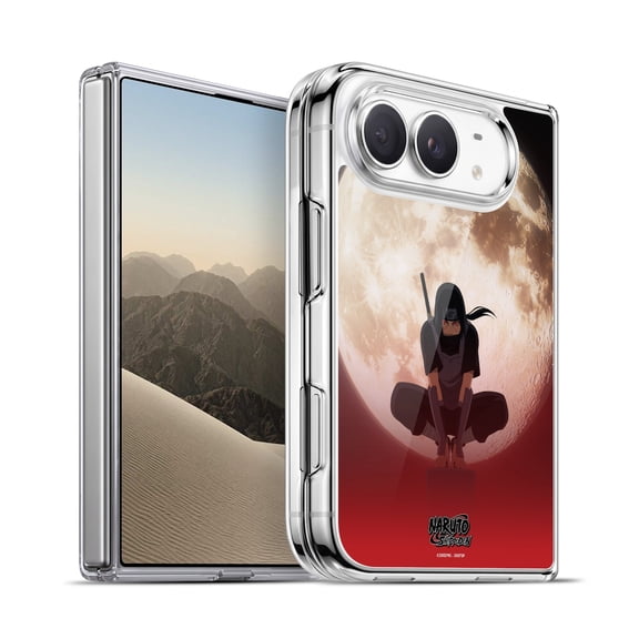 Naruto Shippuden Character Art Itachi Uchiha Moon Hybrid MagSafe Case for Apple iPhone Duo