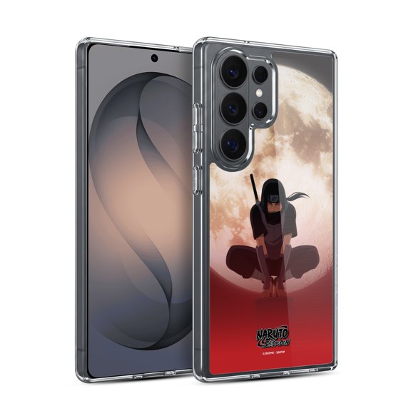 Naruto Shippuden Character Art Itachi Uchiha Moon Hybrid MagSafe Case for Samsung Galaxy S26 Ultra