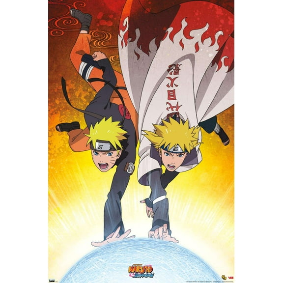 Naruto Shippuden - Duo Wall Poster, 22.375" x 34"