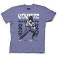 thumbnail image 1 of Naruto Shippuden Fighting Stance Sasuke With Name Adult T-Shirt, 1 of 1