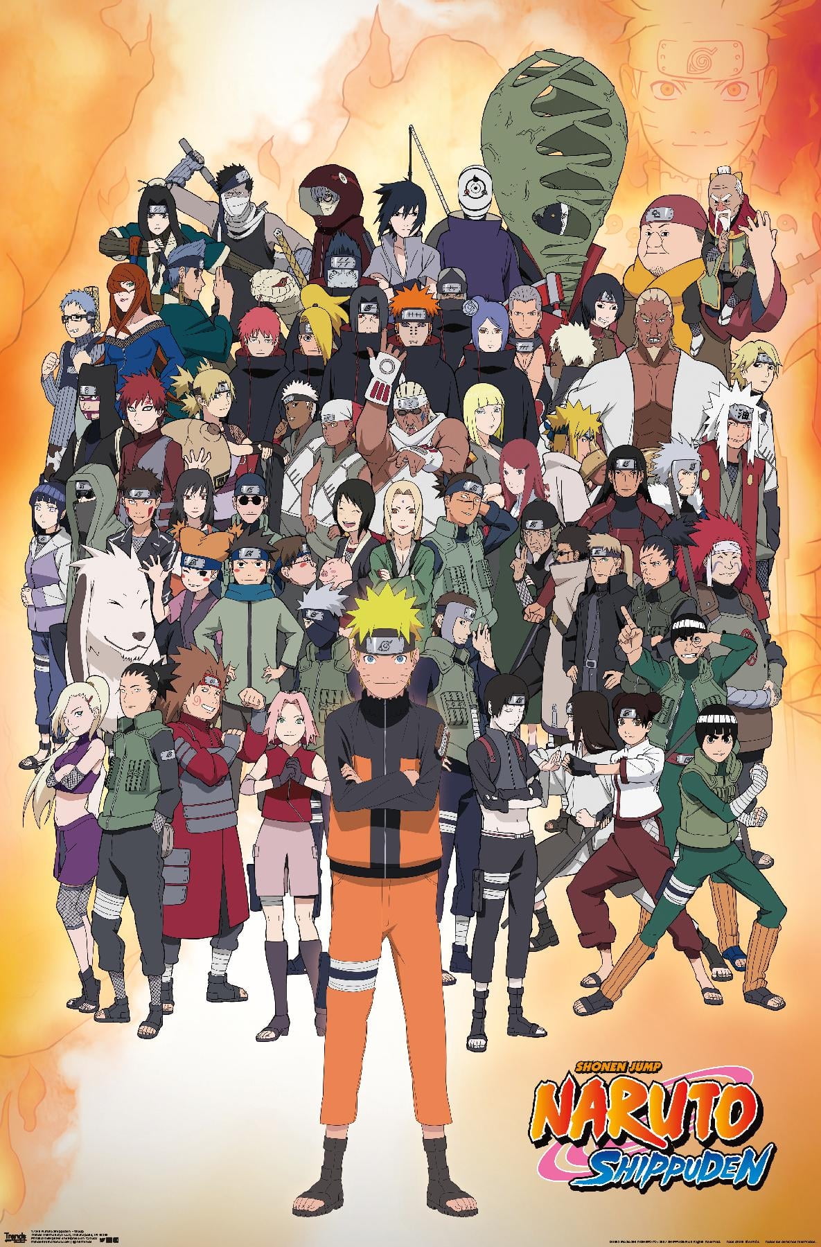 NARUTO ポスター Naruto Shippuden - Naruto Feature Series Wall Poster, 22.375