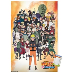 Naruto Shippuden - Group Wall Poster, 22.375" x 34"