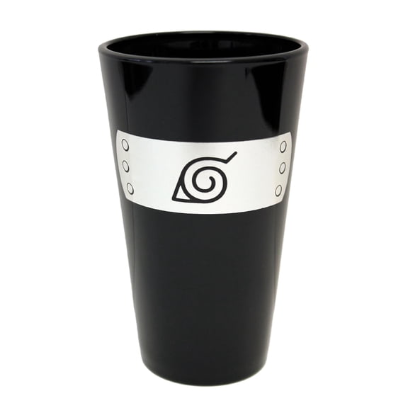 Naruto Shippuden Hidden Leaf Logo 16oz Drinking Glass