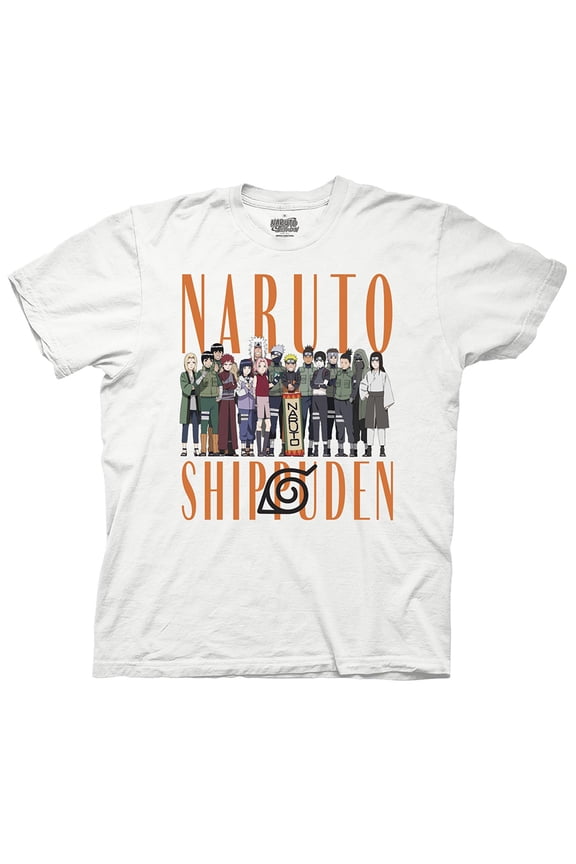 Naruto Shippuden Hidden Leaf Teams Adult T-Shirt