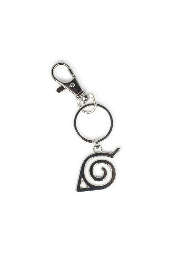 Naruto Shippuden Hidden Leaf Village Logo Enamel Pendant Keychain