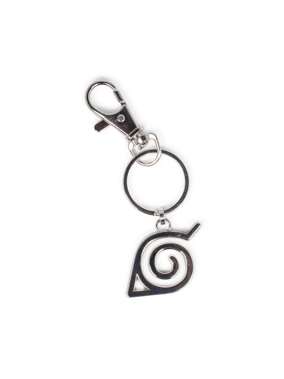 Naruto Shippuden Hidden Leaf Village Logo Enamel Pendant Keychain