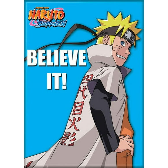 Naruto Shippuden Hogake Believe It Anime Magnet 72156NR