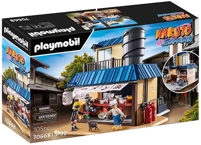 Playmobil - Naruto Shippuden Ichiraku Ramenshop - Walmart.com