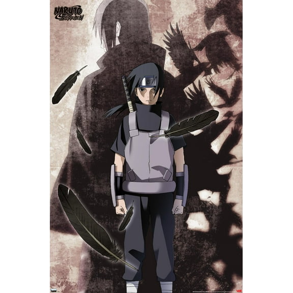Naruto Shippuden - Itachi Uchiha Wall Poster, 22.375" x 34"