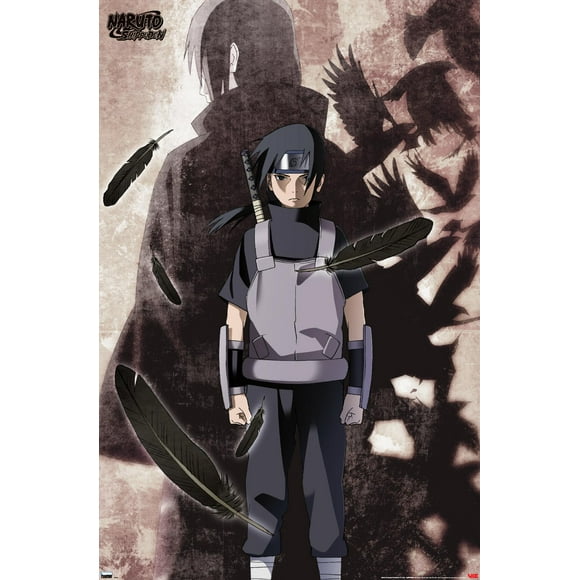 Naruto Shippuden - Itachi Uchiha Wall Poster, 22.375" x 34"