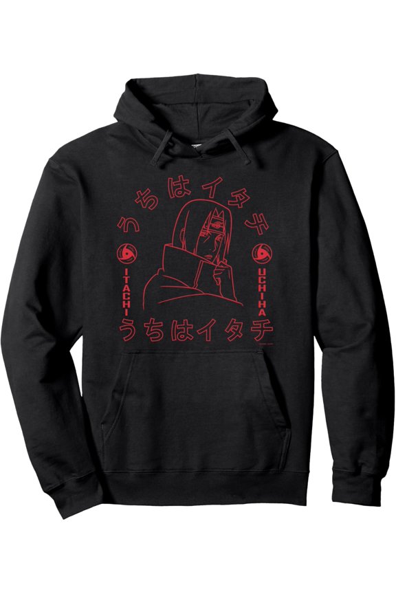 Naruto Shippuden Itachi of the Sharingan Pullover Hoodie