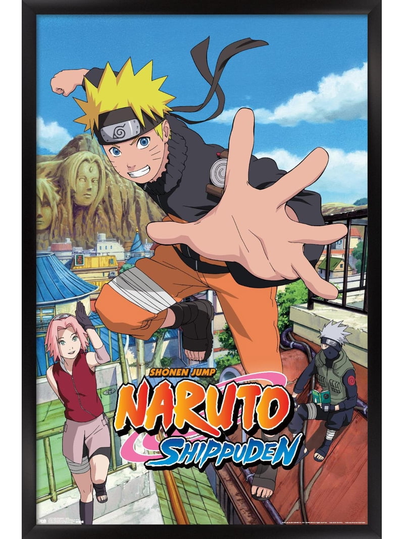 Naruto Shippuden - Jump Wall Poster, 22.375