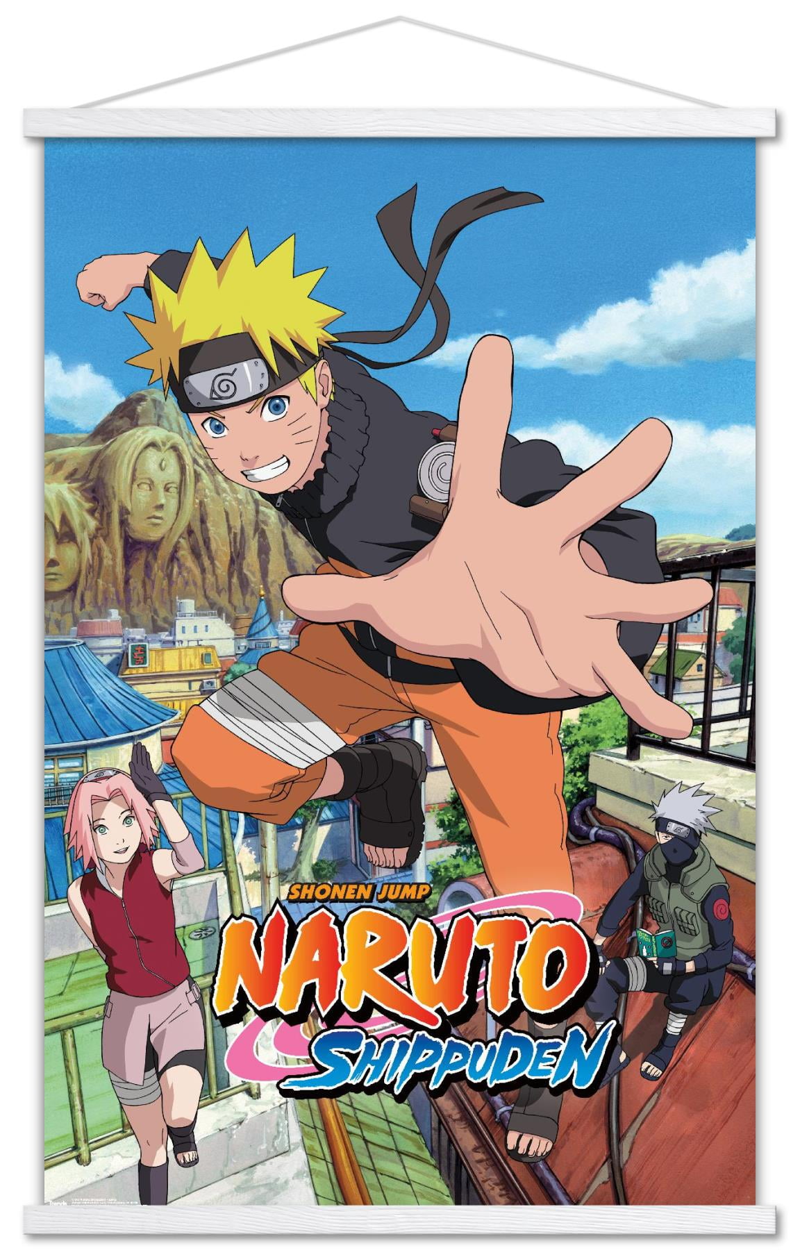 NARUTO SHIPPUDEN Framed print Adults and children