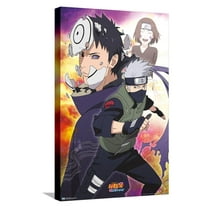 Naruto Shippuden - Kakashi Canvas Wall Poster, 14.725" x 22.375"