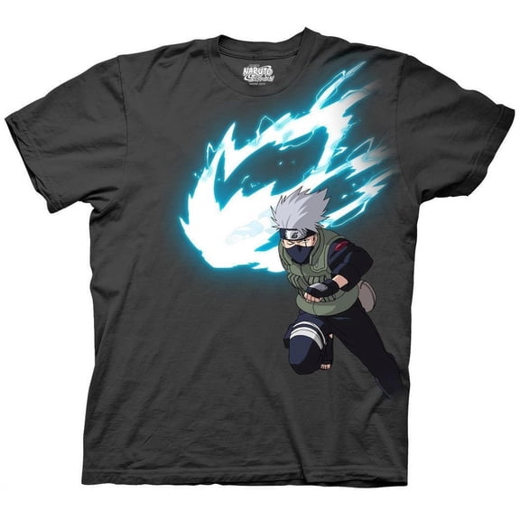 Naruto Shippuden Kakashi Hatake White Fang Adult T-Shirt M