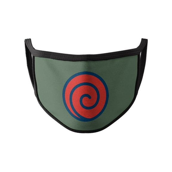 Naruto Shippuden Kakashi Uzamaki Symbol Face Mask Cotton Double Layer Reusable Washable Mask
