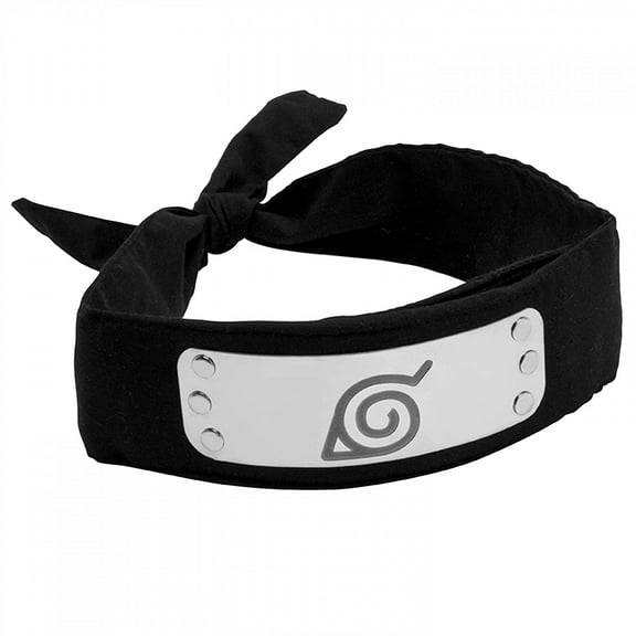 ABYstyle Naruto Shippuden Konoha Headband  Official Leaf Village Ninja Cosplay Accessory  Adjustable Anime Costume Prop  Gift for Naruto Fans