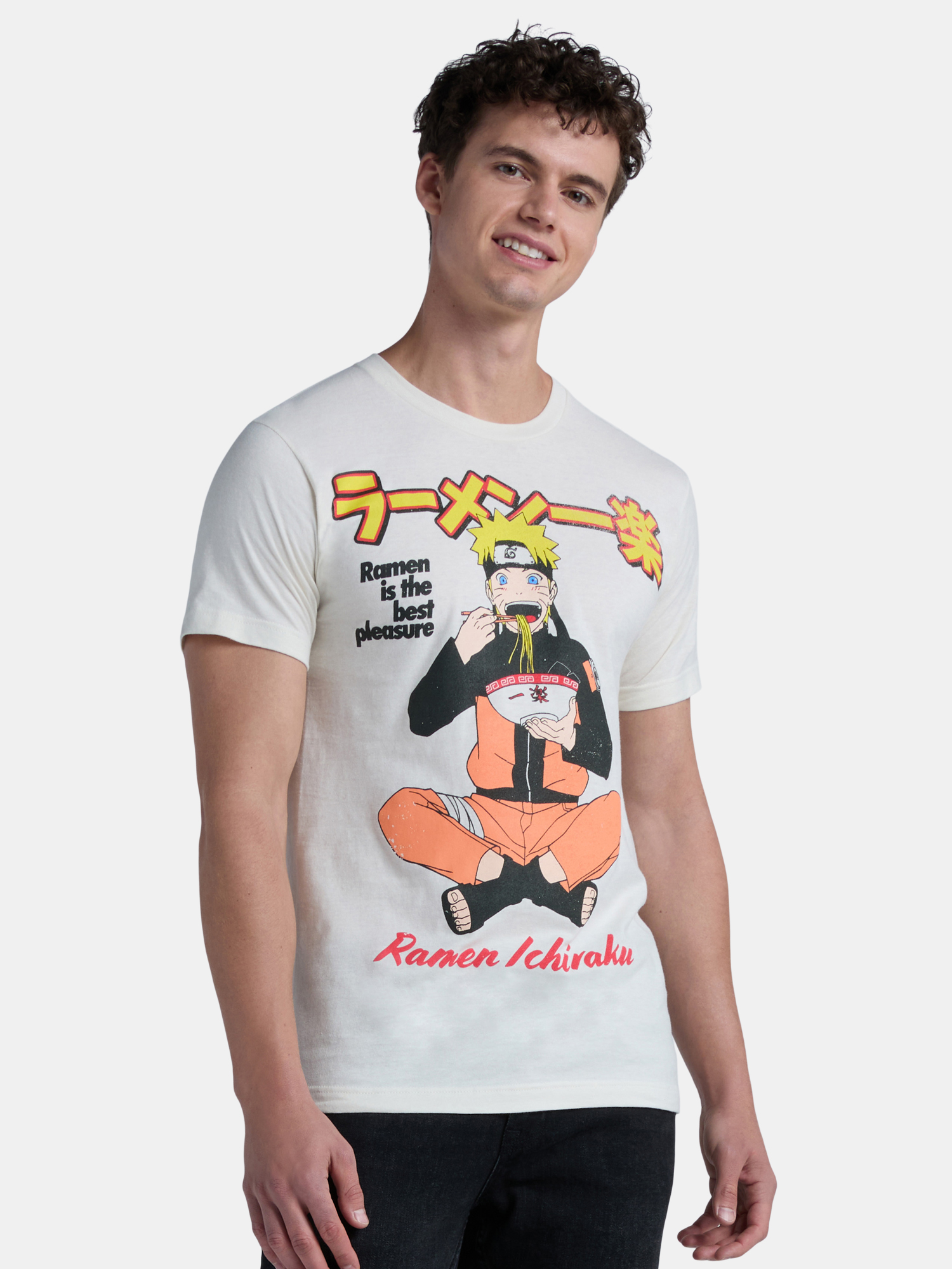 Naruto Shippuden Men's & Big Men’s Graphic Tee with Short Sleeves, Sizes S-3XL