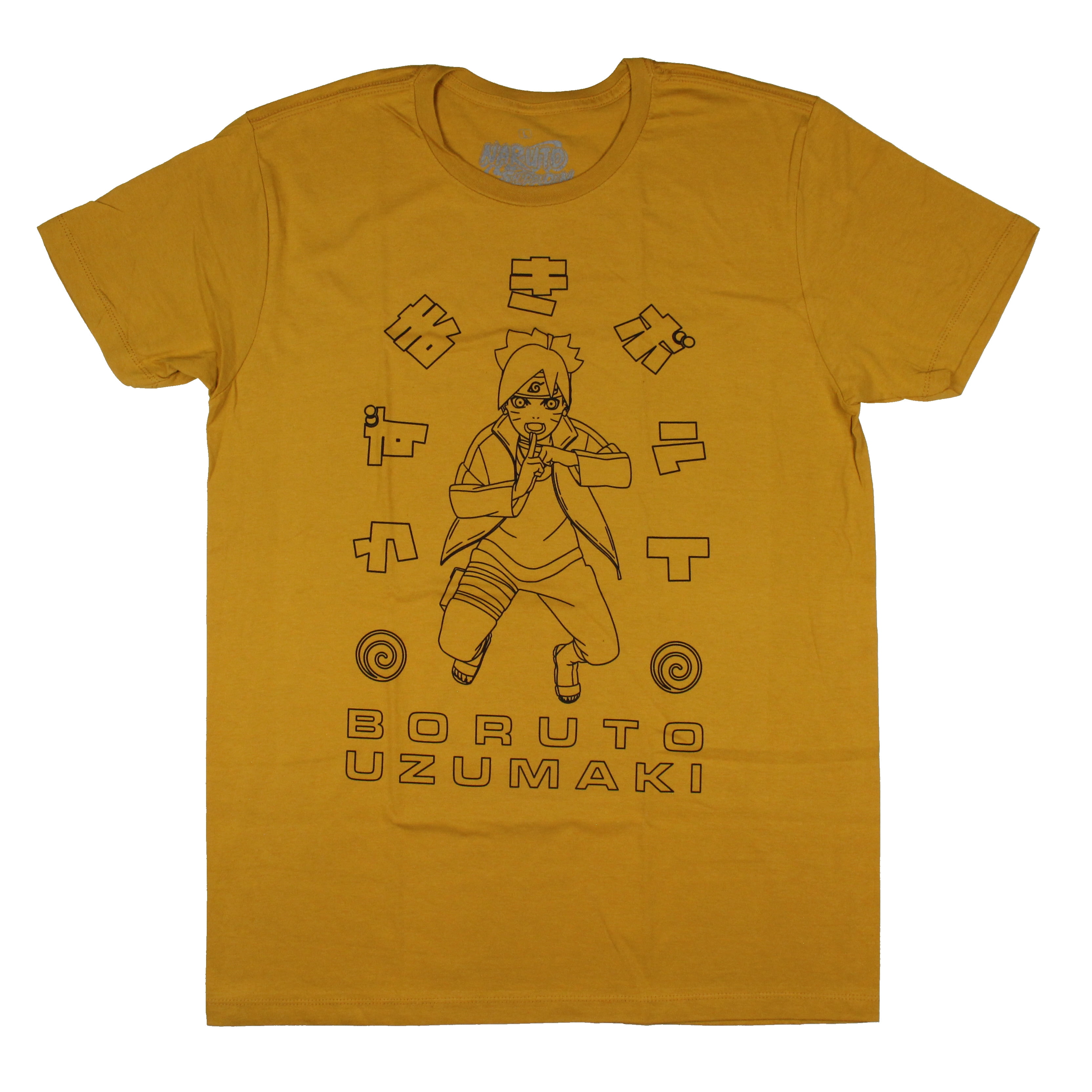 BENYAHYA STORE T-shirt Naruto Uzumaki Manga Teeshort Anime Teshirt Garçon & Fille Tshirt Enfant 6 à 14ans