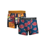 Naruto Shippuden Mens Boxer Briefs, 2-Pack, Sizes S-2XL