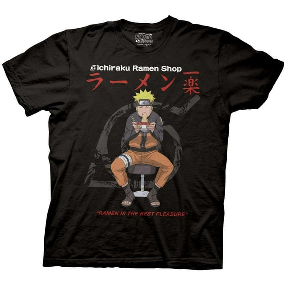 Naruto Shippuden Men's Short Sleeve Graphic Tee