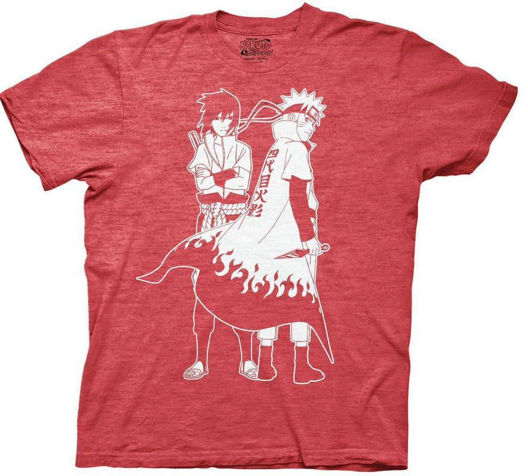 T-shirt Naruto Shippuden Homme - Taille 2XL - Noir - Occasion Parfait état