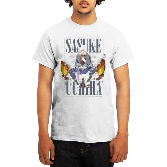 Naruto Shippuden Men's Short Sleeve Graphic Tee