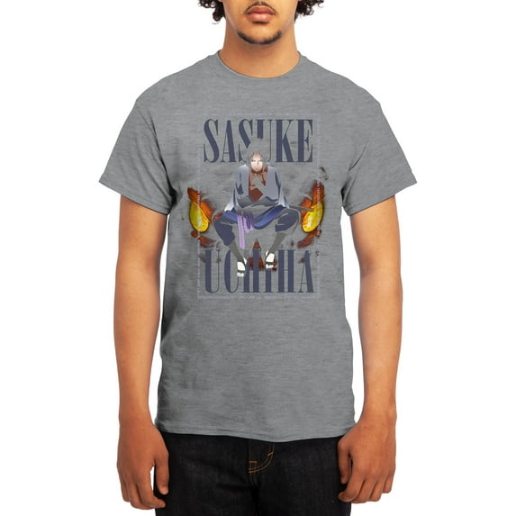 Naruto Shippuden Men's Short Sleeve Graphic Tee
